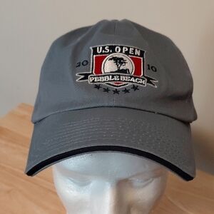 U.S. Open Pebble Beach 2010 Embroidered Cap - Gray